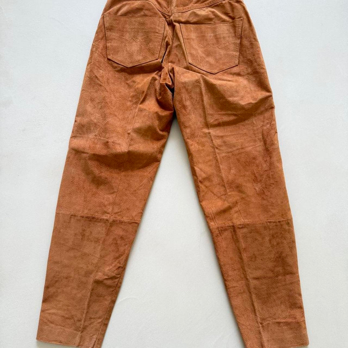 Vintage Pig Suede Leather Pants, Made in Yugoslavia - photo 2